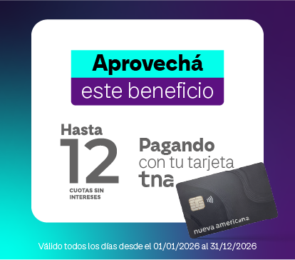 PROMO NUEVA AMERICANA - hasta DIC 2026